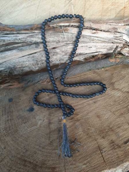 Mala ketting zwarte Agaat, helpt je goed te aarden, vergroot je zelfvertrouwen + GRATIS wierook + affirmaties - Afbeelding 7