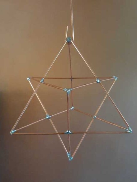 Merkaba brengt een ruimte energetisch weer terug in de juiste balans en zal je of een ruimte beschermen