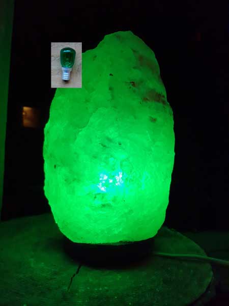 zoutlamp-large-met-groen-lampje