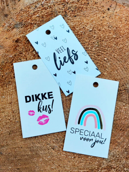 Zakje vol liefde met ruwe brok + hanger uit rozenkwarts voor meer zelfliefde of om kado te geven aan je liefje - Afbeelding 6