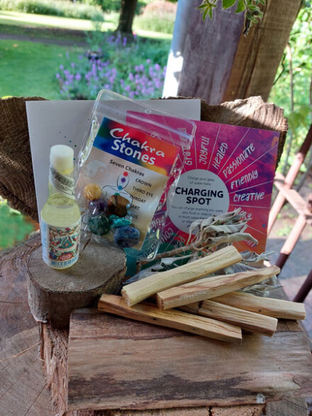 Energetische zuivering set voor een grote schoonmaak, voor het creëren van gezond drinkwater of het in balans brengen van je chakra's + chakra tekst + zuiveringstekst - Afbeelding 2
