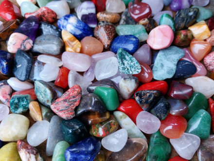 Engel vleugels hart als schaaltje om iets persoonlijks in te leggen + 6 edelstenen of mineralen - Afbeelding 6