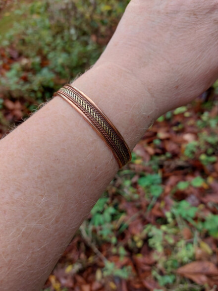 Armband uit magnetisch koper, geeft je kracht, beschermt tegen negativiteit en tegen allerlei stralingen / 5G - Afbeelding 5