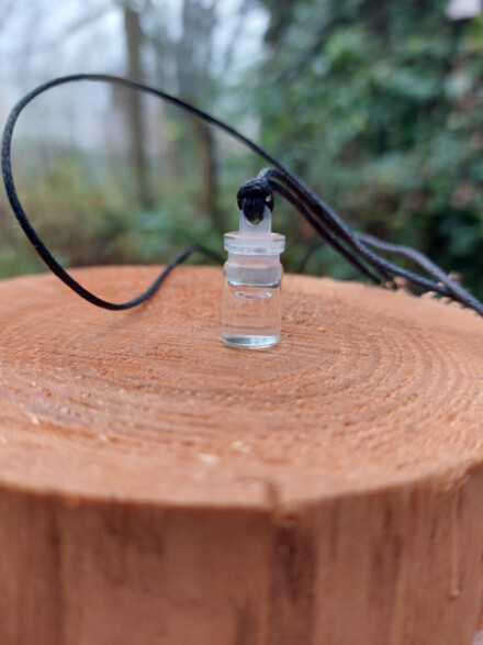 Bescherming hanger met helder plasma gaNS CO2 water, ze zorgt voor meer energie, een extra goede aarding, dat je goed bij jezelf kunt blijven - Afbeelding 3