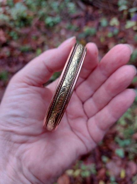 Armband uit magnetisch koper, geeft je kracht, beschermt tegen negativiteit en tegen allerlei stralingen / 5G
