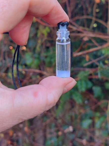Bescherming hanger XL met ongefilterd plasma gaNS CO2, deze hanger zorgt voor meer energie, een goede aarding, dat je goed bij jezelf kunt blijven...