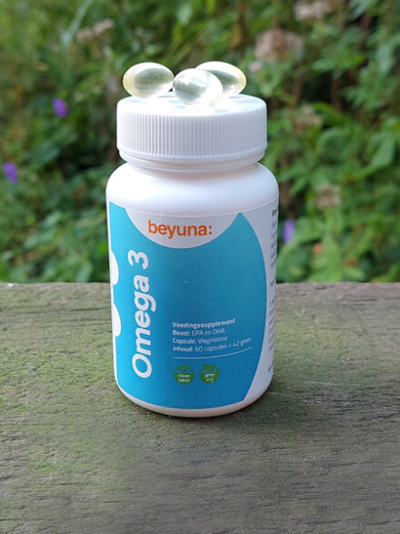 Beyuna - Omega 3, is goed voor de hersenen, heeft een gunstig invloed op het hart