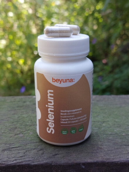 Beyuna - Selenium, is een antioxidant, goed voor haar en nagels, goed voor de vruchtbaarheid van de man
