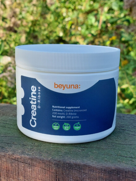 Beyuna - Creatine, stimuleert spiergroei (vetvrije) spiermassa bij explosieve krachtsinspanningen