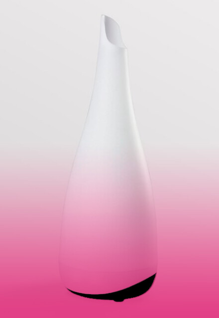 Geur verdamper, aroma diffuser sierlijk en elegant, ze veranderd in zachte kleuren, ultrasonische huisreiniger/ ruimte reiniger + GRATIS olie / LAATSTE - Afbeelding 5