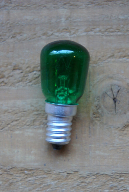 Groene zoutlamp L, erg sfeervol, beschermt en ontspant je, fijn als nachtlamp voor hoogsensitieve kinderen + groen lampje + snoer - Afbeelding 3
