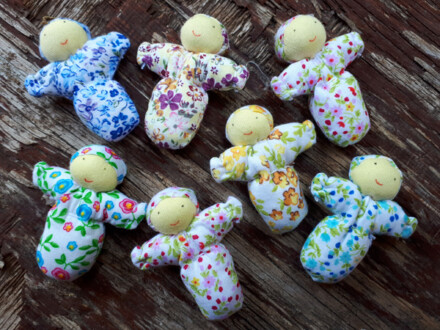 Zorgenpoppetje, worry doll, een lief handvervaardigd poppetje, ze neemt alle zorgen bij je weg + GRATIS tasje